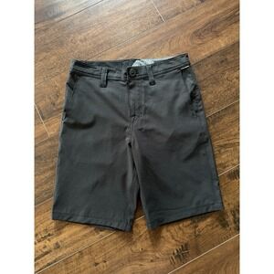 Volcom Frickin Chino Shorts Men's 28 Black Classic Skater Casual